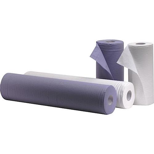 Glensoft Couch Rolls 2-Ply Blue 500mm x 40M CAS0460 [Pack 9]