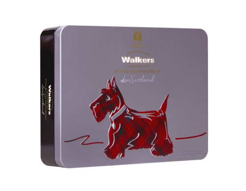 Walkers Shortbread Scottie Dog Icon Tin (Assorted Shapes) 150g