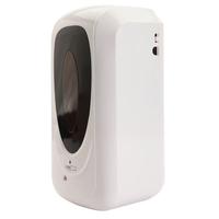 Sanibloc AUTO 1 Litre Touchless Sanitiser/Liquid Soap Dispenser White Lockable (Mains or Battery) AUTODISP-1000