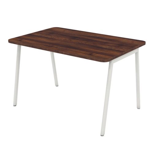 L&P ASCEND Rectangular Table 1200 White/Walnut