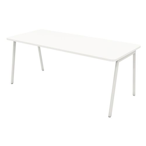 L&P ASCEND Rectangular Table 1800 White/White