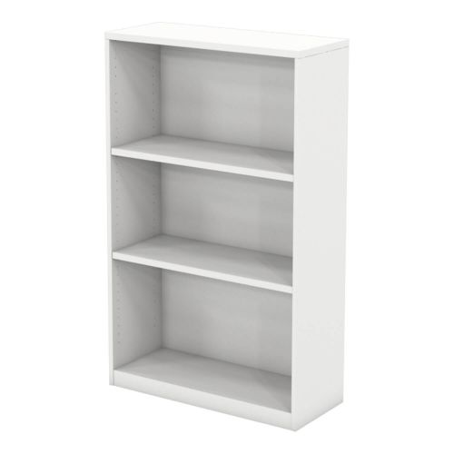 L&P INFINITY 1309H x 800W 2-Shelf Bookcase White