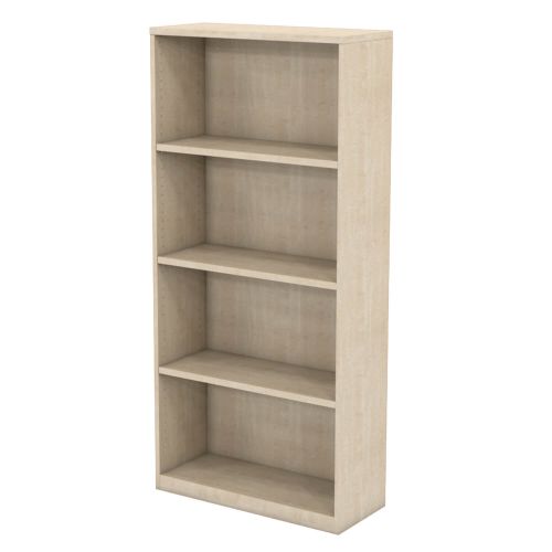 L&P INFINITY 1725H x 800W 3-Shelf Bookcase Maple