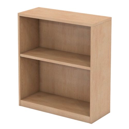 L&P INFINITY 893H x 800W 1-Shelf Bookcase Beech