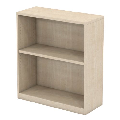 L&P INFINITY 893H x 800W 1-Shelf Bookcase Maple