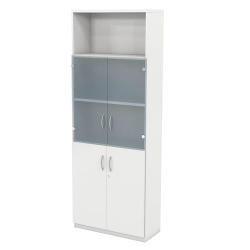 L P Infinity 2141h X 800w 4 Shelf Cupboard With 1 Shelf Lower