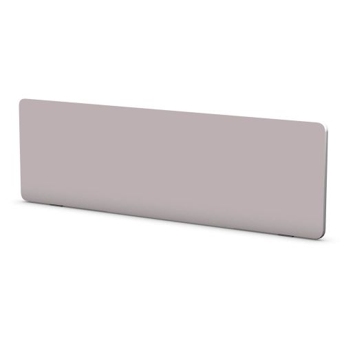 L&P STANDARD Fabric Desktop Screen 1800mm Wide Grey