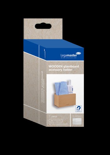 Legamaster Wooden Glassboard Accessory Holder Magnetic 7-122725