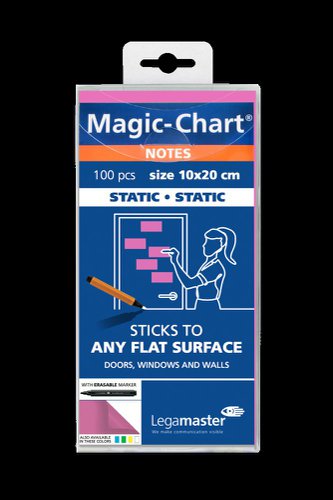 Legamaster Magic-Chart Notes pink 10x20CM PK100