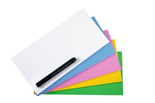 Legamaster Magic-Chart notes 10x20cm assorted Pack of 500 sheets  34516J