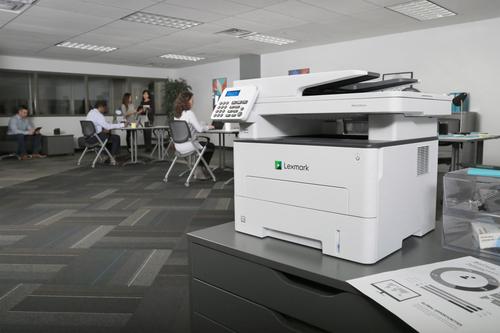 Print, copy, scan and fax with the exceptionally efficient Lexmark MB2236adw multifunctional printer. Effortlessly easy to use, this monochrome printer supports connectivity over Wi-Fi, allowing you to print directly from your smartphone or computer. The MB2236adw is a laser printer that offers a highly economic printing experience, with automatic double-sided printing and a quick print speed of up to 34 pages per minute and scan speeds of up to 25 pages per minute.