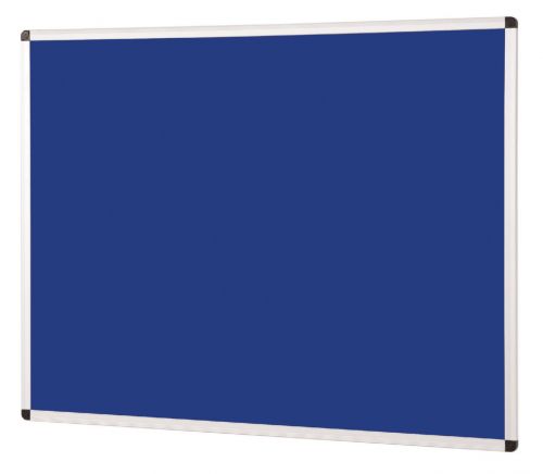 381028 Aluminium framed premium office noticeboards - blue