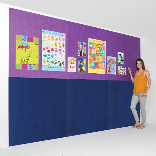 403474 Eco-Colour® Frameless fire resistant office noticeboards