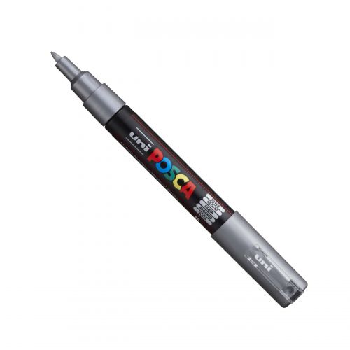Posca PC-1M Marker Broad Silver PK1