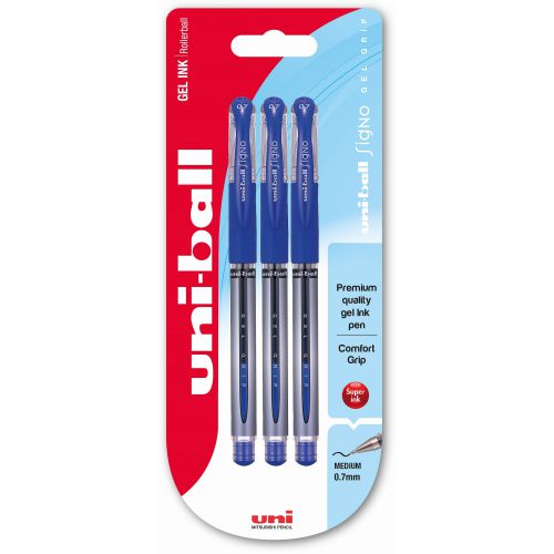 Uni-Ball Signo Gel Grip Blue Blister Pack (Pack of 18) 153486456