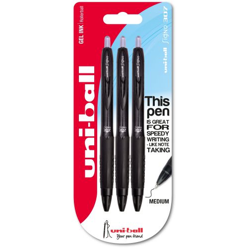 Uni-Ball UMN-307 Signo 307 RT Blister Black PK3