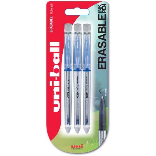 Uni-Ball UF-220-07 TSI Erasable Blue PK3