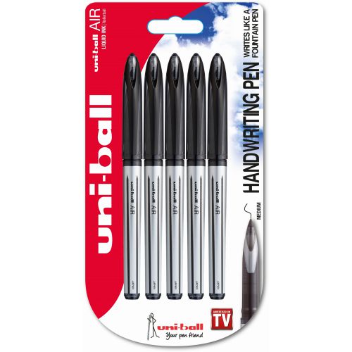 Uni-Ball Air Medium Blister Black PK5