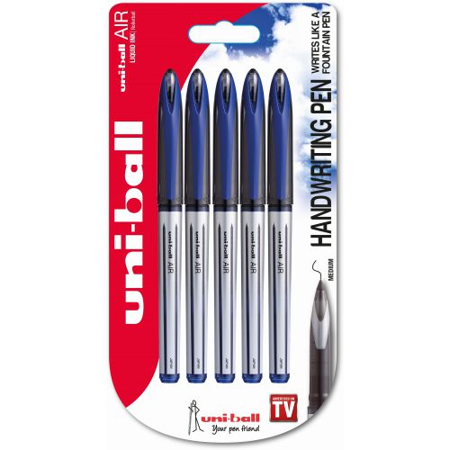 Uni-Ball Air Medium Blister Blue PK5
