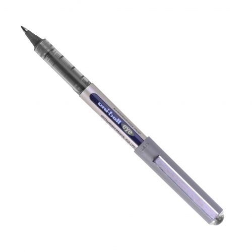 uni-ball Eye Fine UB-157 Liquid Ink Rollerball Pen 0.7mm Tip 0.5mm Line Black (Pack 12) - 162446000