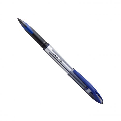 Uniball Air UBA-188L Rollerball Pen Medium 0.7mm Tip Blue Ref 190512000 [Pack 12]