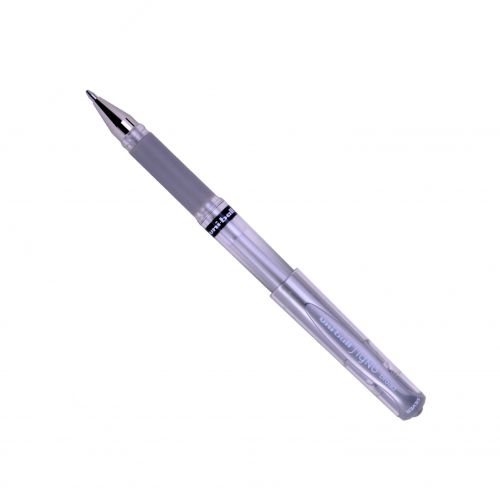 uni-ball Signo Broad UM-153 Pen Metallic Silver PK12