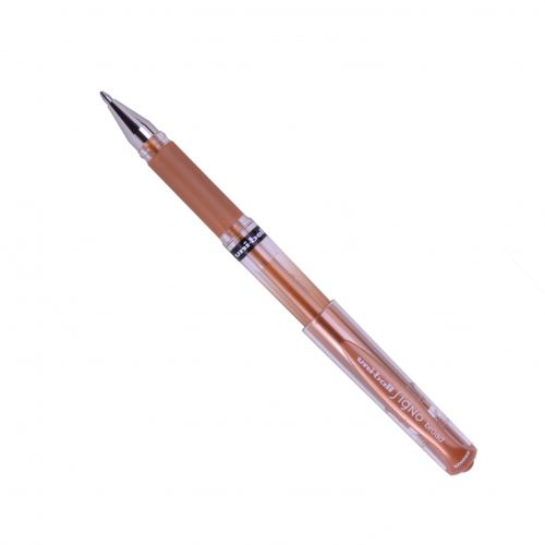 uni-ball Signo Broad UM-153 Pen Metallic Bronze PK12