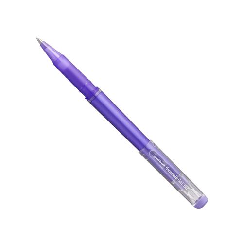 uni-ball Erasable  UF-222-07 Gel Capped Pen 0.7mm Tip Violet (Pack 12) - 233809000