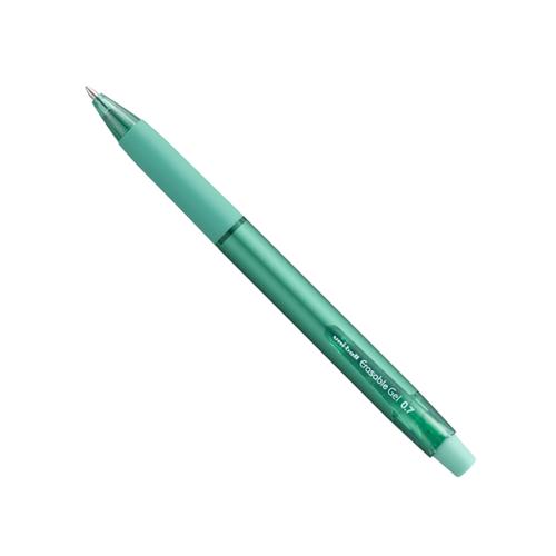 uni-ball Erasable URN-181-07 Gel Retractable Pen 0.7mm Tip Green (Pack 12) - 305722000