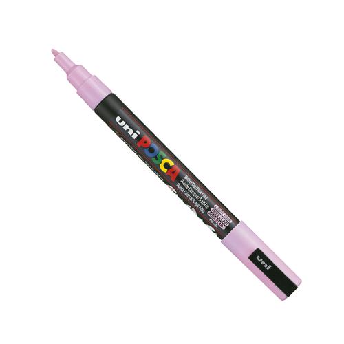 Posca PC-3M Paint Marker Water Based Fine Line Width 0.9 mm - 1.3 mm Light Pink (Single Pen) - 284786000 Mitsubishi Pencil Company
