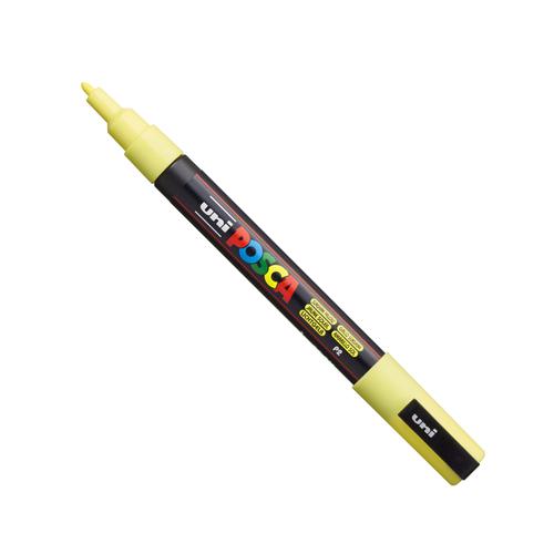 Posca PC-3M Paint Marker Water Based Fine Line Width 0.9 mm - 1.3 mm Sunshine Yellow (Single Pen) - 284844000 Mitsubishi Pencil Company