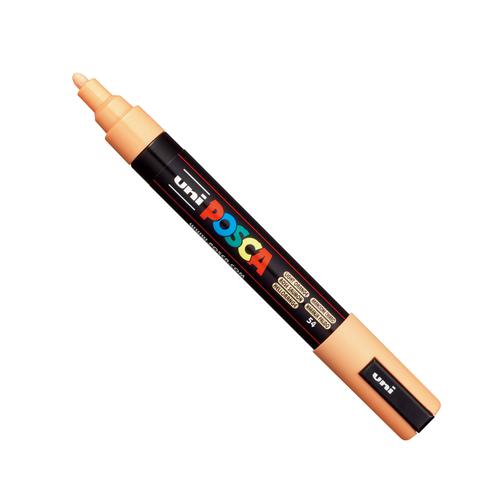 Posca PC-5M Paint Marker Water Based Medium Line Width 1.8 mm - 2.5 mm Light Orange (Single Pen) - 286625000