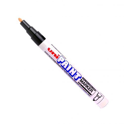uni PX-21 Paint Marker Fine Bullet Tip 1.2mm Black (Pack 12) - 558726000