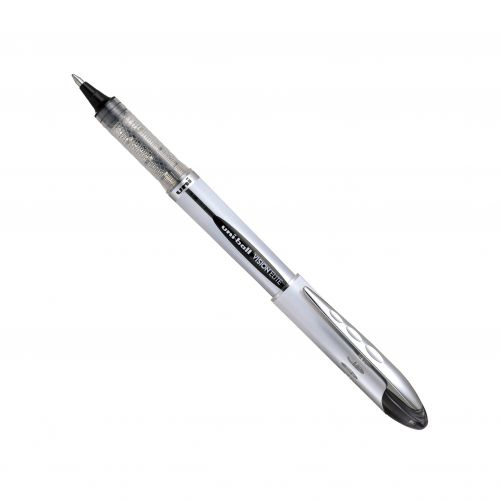 uni-ball Vision Elite UB-200 Liquid Ink Rollerball Pen 0.8mm Tip 0.5mm Line Black (Pack 12)