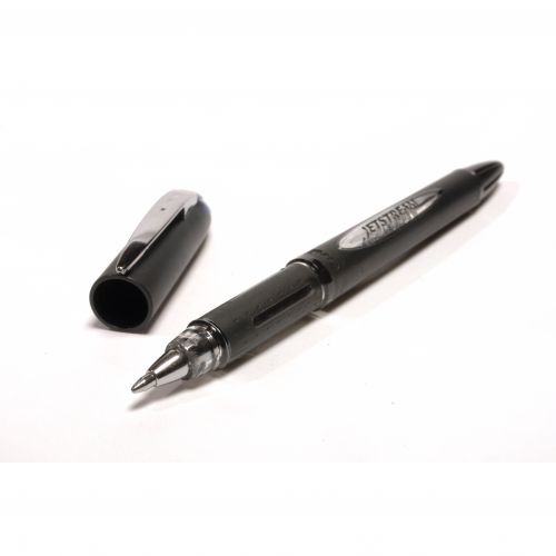 uni-ball Jetstream SX-210 Rollerball Pen 1.0mm Tip 0.7mm Line Black (Pack 12)