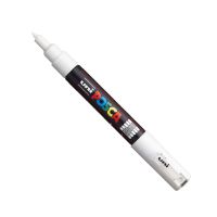 Posca PC-1M Marker Broad White Single Pen (PK1)