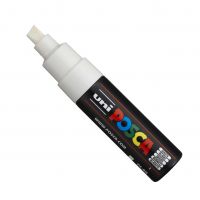 Posca PC-8K Marker Broad White PK1