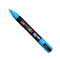 Posca PC-5M Light Blue Single Marker Pen PK1