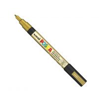 Posca PC-3M Marker Fine Gold PK1