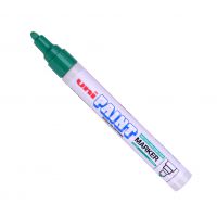 Uni PX-20 Paint Marker Medium Bullet Tip 1.8-2.2mm Green (Pack 12)
