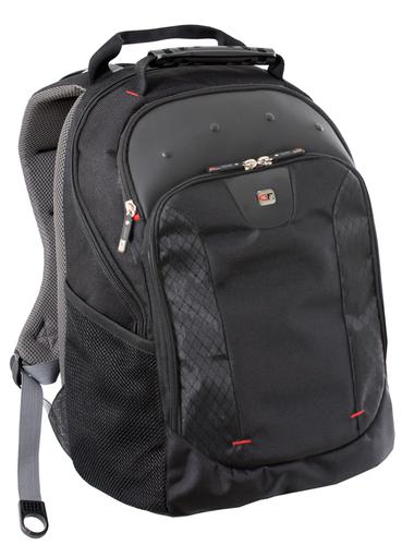MD57642 Gino Ferrari Juno 16 inch Laptop Backpack Black GF501