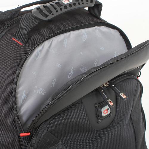 MD57642 Gino Ferrari Juno 16 inch Laptop Backpack Black GF501
