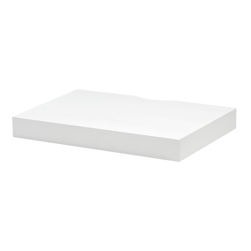 Floating Media Shelf - White - 600x150x18mm