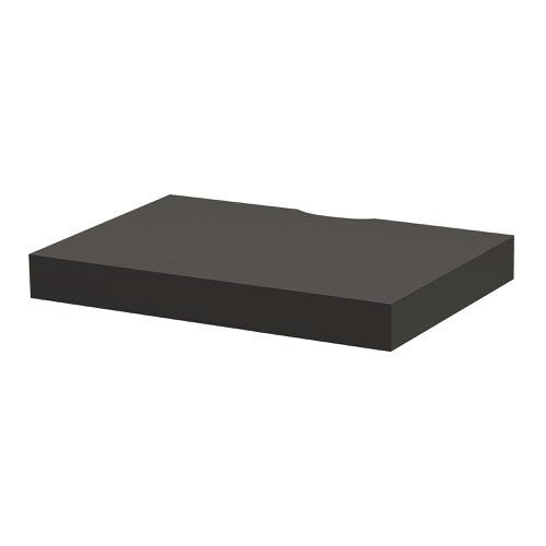 Floating Media Shelf - Anthracite - 600x150x18mm