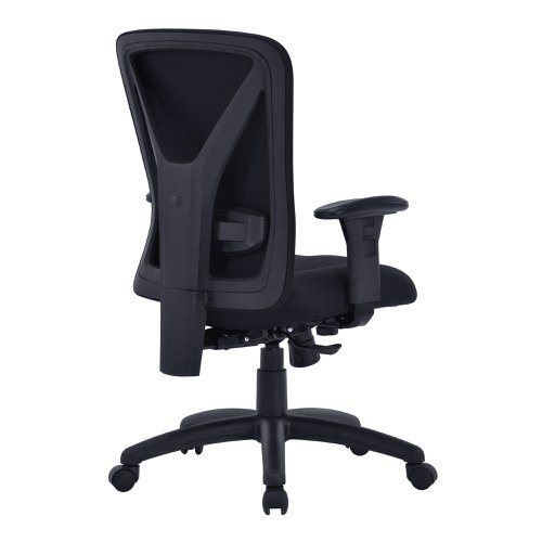 Nautilus Designs Fortis Bariatric Fabric Task Operator Office Chair With Integrated Lumbar Support Black - BCF/K360/BK  30330NA