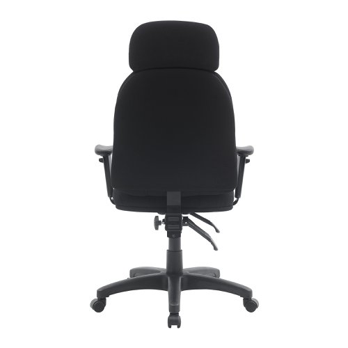 Nautilus Designs Nexus Designer Medium Back Mesh Operator Office Chair Sculptured Lumbar Spine Support and Adjustable Arms Red - BCM/K512/RD/ADT 40606NA Buy online at Office 5Star or contact us Tel 01594 810081 for assistance