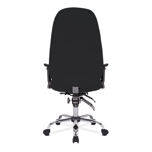 41474NA - Nautilus Designs Thames Ergonomic High Back 24 Hour Multi-Functional Synchronous Operator Chair With Multi-Adjustable Arms Wine - DPA1431FBSY/AWN
