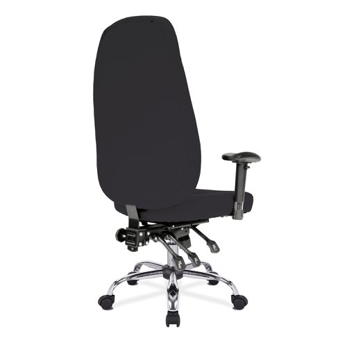 Nautilus Designs Thames Ergonomic High Back 24 Hour Multi-Functional Synchronous Operator Chair With Multi-Adjustable Arms Wine - DPA1431FBSY/AWN  41474NA