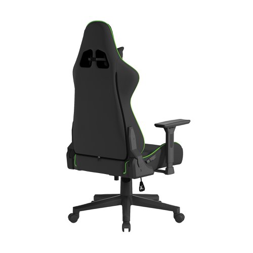 58288NA | Introducing the ultimate hybrid gaming chair, designed for both intense gaming sessions and productive office work. With 4D Multi-Dimension Armrests, you can customize your comfort in every directionâ€”side-to-side, forward and backward, rotate inward or outward, and adjust the height for the perfect fit. When itâ€™s time to relax, the chair reclines up to 155 degrees, giving you the flexibility to kick back between games. Made from durable, anti-abrasive PU material, itâ€™s resistant to wear and tear, and a breeze to clean. Elevate your gaming and work experience with a chair that delivers on all fronts.