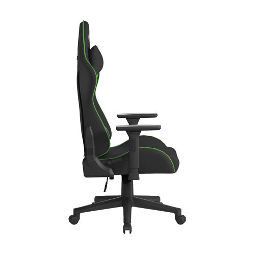 58288NA | Introducing the ultimate hybrid gaming chair, designed for both intense gaming sessions and productive office work. With 4D Multi-Dimension Armrests, you can customize your comfort in every directionâ€”side-to-side, forward and backward, rotate inward or outward, and adjust the height for the perfect fit. When itâ€™s time to relax, the chair reclines up to 155 degrees, giving you the flexibility to kick back between games. Made from durable, anti-abrasive PU material, itâ€™s resistant to wear and tear, and a breeze to clean. Elevate your gaming and work experience with a chair that delivers on all fronts.